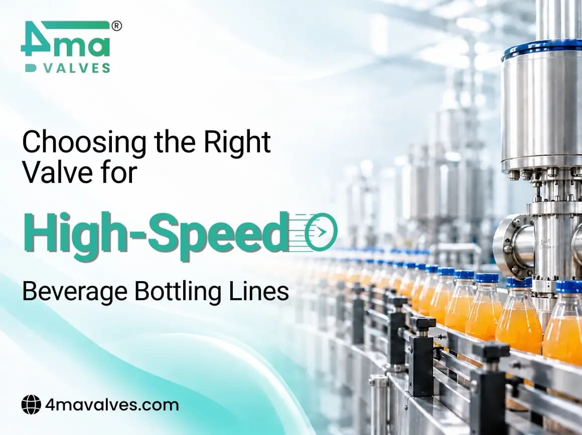 Choosing the Right Valve for High-Speed Beverage Bottling Lines