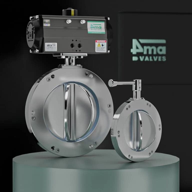 Sanitary Butterfly Valve Multiflaper