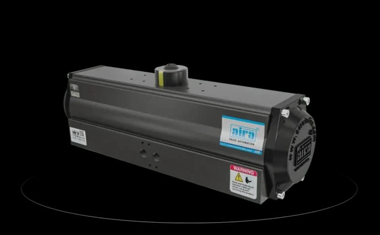 Pneumatic Rotary Double Acting Actuator 180 Degree Rotate