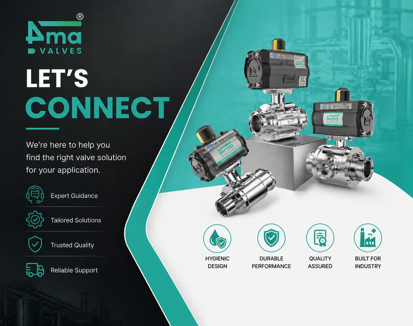 Industrial valve solutions