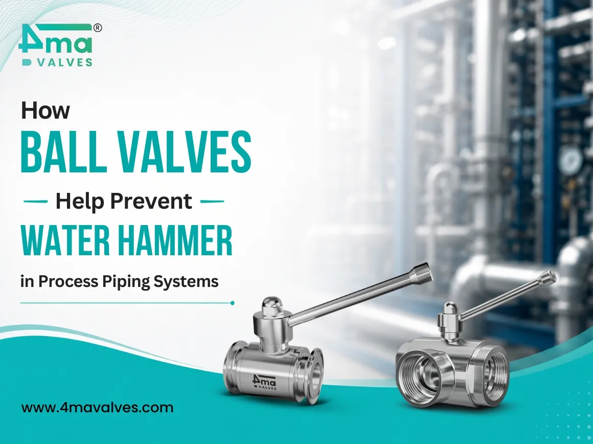 How Ball Valves Help Prevent Water Hammer in Process Piping Systems How Ball Valves Help Prevent Water Hammer in Process Piping Systems