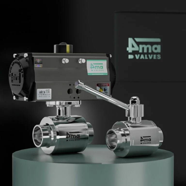 2 way Sanitary Ball Valve Weldable End 2 way Sanitary Ball Valve Weldable End