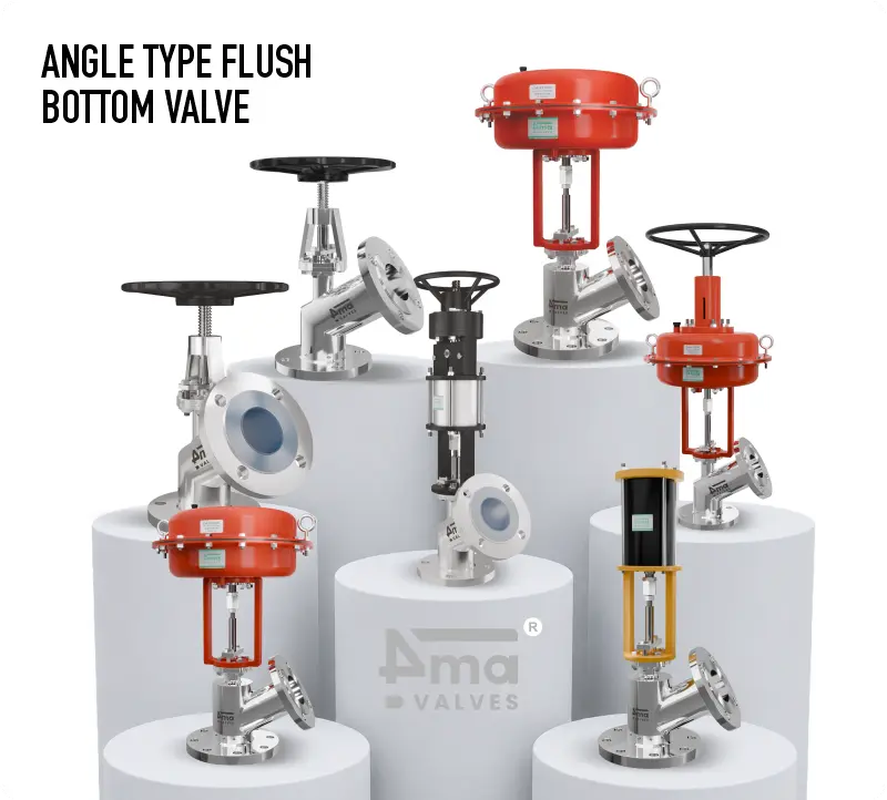 Angle Type Bottom Valves