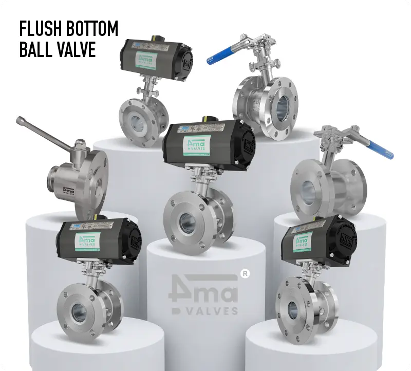 Flush Bottom Ball Valves