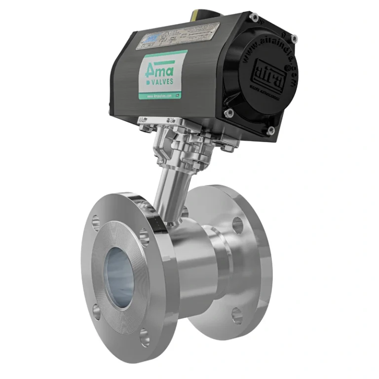 FLUSH BOTTOM BALL VALVE HIGHER SIZE FLANGED MIRROR FINISHED