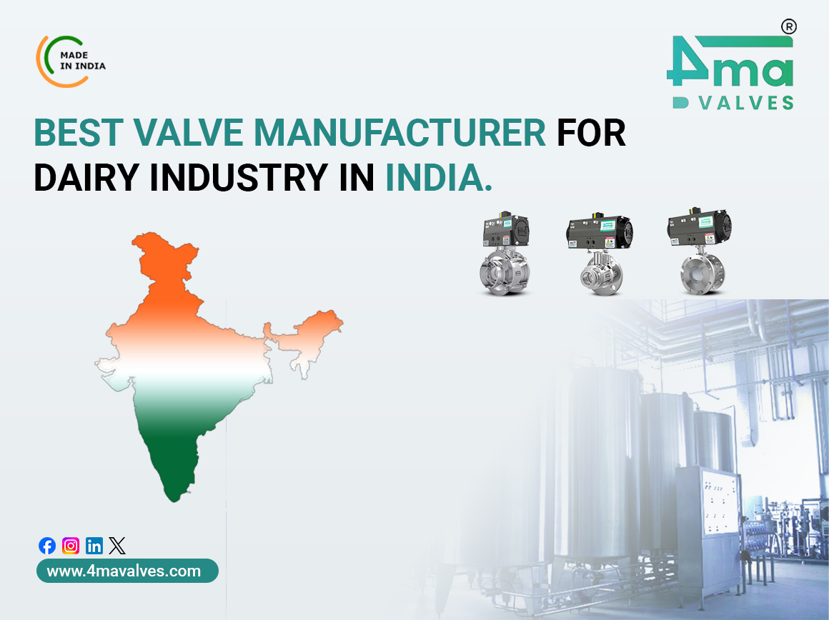 Sanitry Valve Manufacturer for Dairy Industry