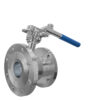 FLUSH BOTTOM BALL VALVE REDUCE BORE MIRROR FINISHED