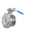 FLUSH BOTTOM BALL VALVE REDUCE BORE JACKETED TYPE