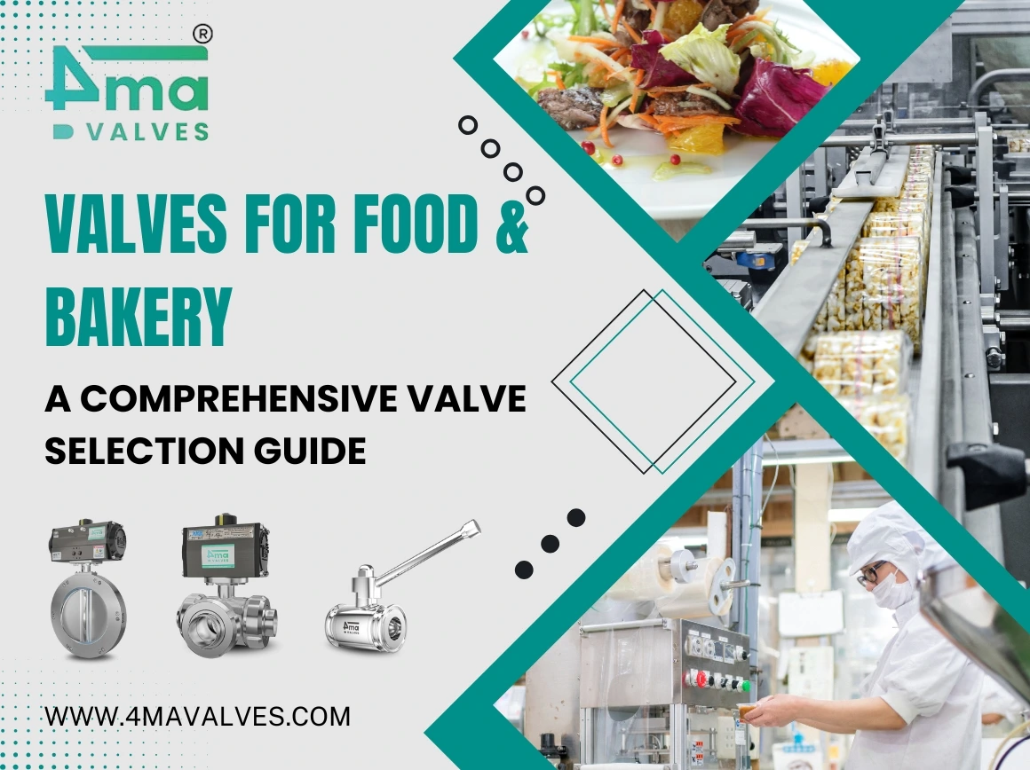 Valves for Food & Bakery - A Comprehensive Valve Selection Guide