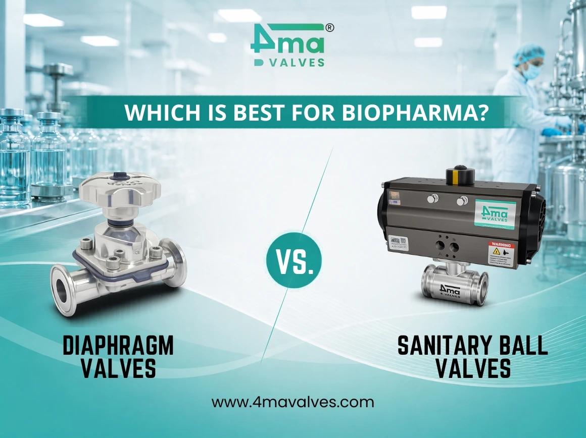 Diaphragm Valves VS Sanitary Ball Valves